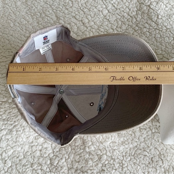 Carolina Panthers NFL Ball Cap Gray Logo Adjustable Hat Football Sports - Picture 8 of 9